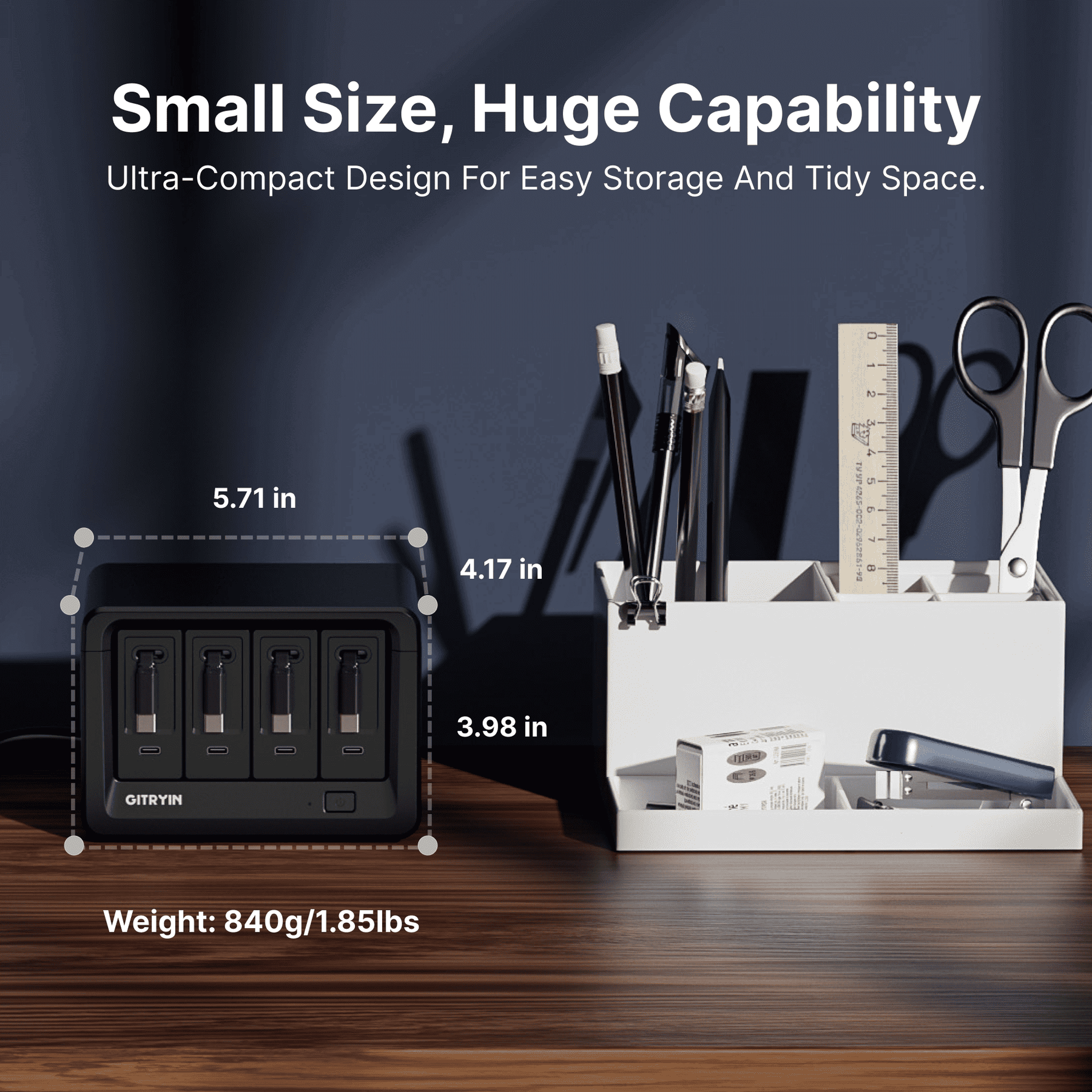 Gitryin Desktop Charging Station 12-in-1 (40W Combo)