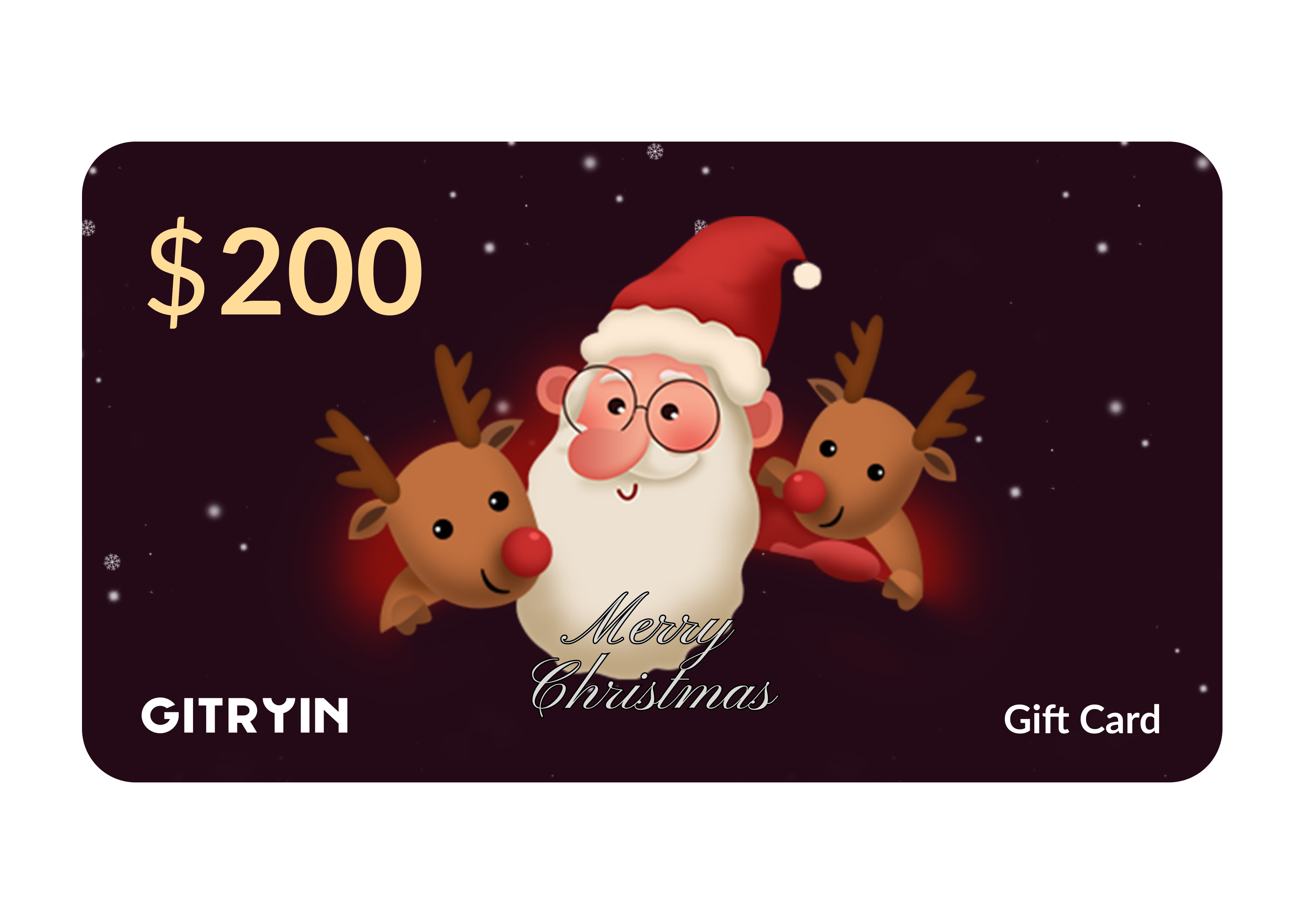 Gitryin Christmas Gift Card