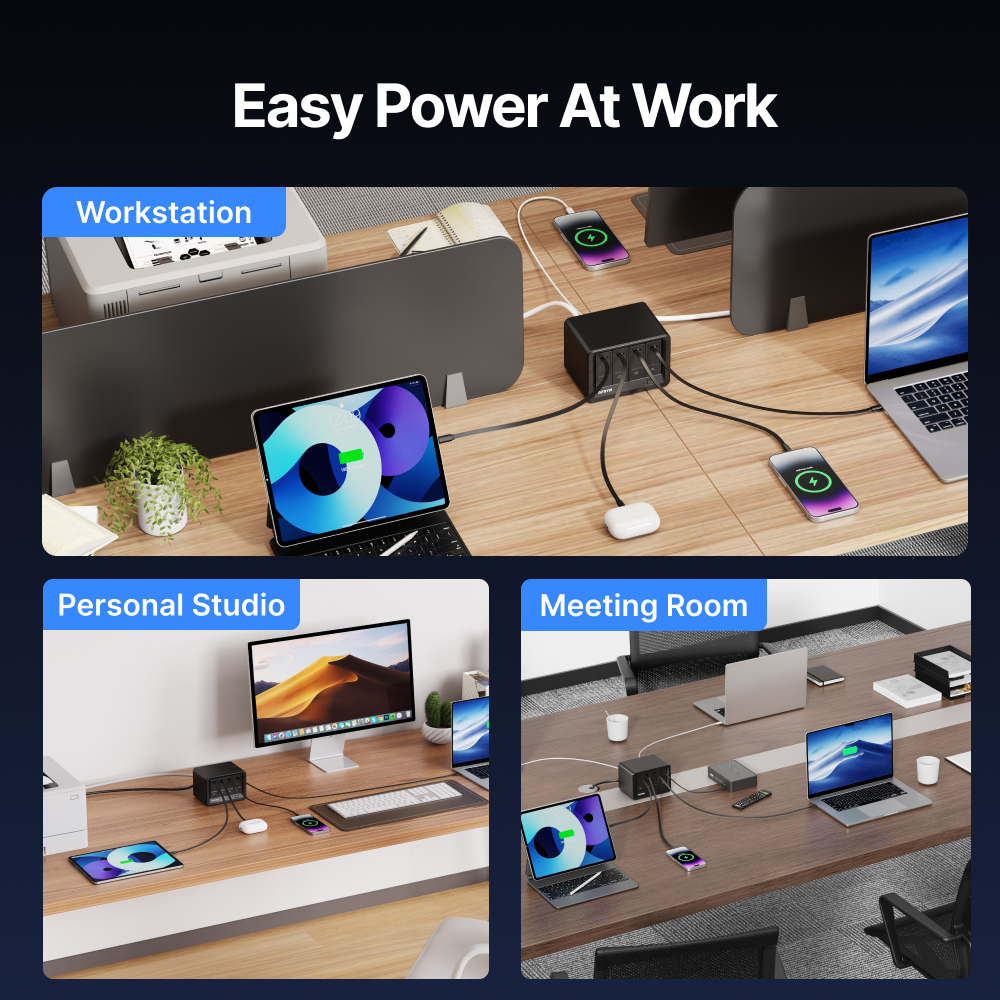 Gitryin Desktop Charging Station 12-in-1 (40W Combo)