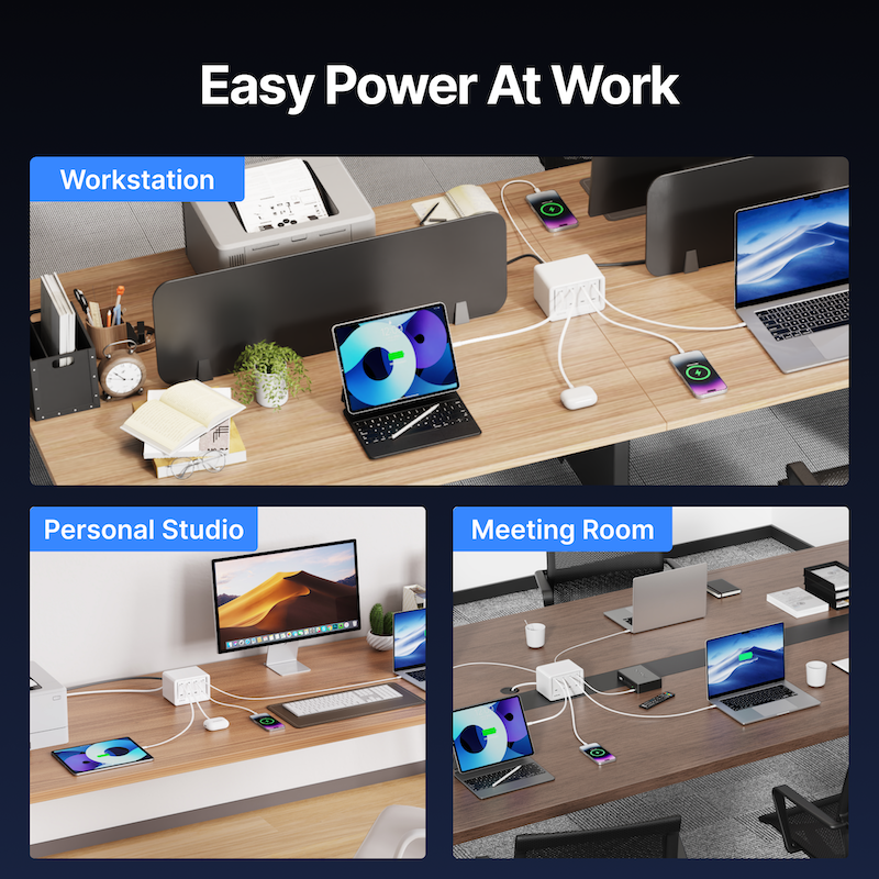 Gitryin Desktop Charging Station 12-in-1 (40W Combo)
