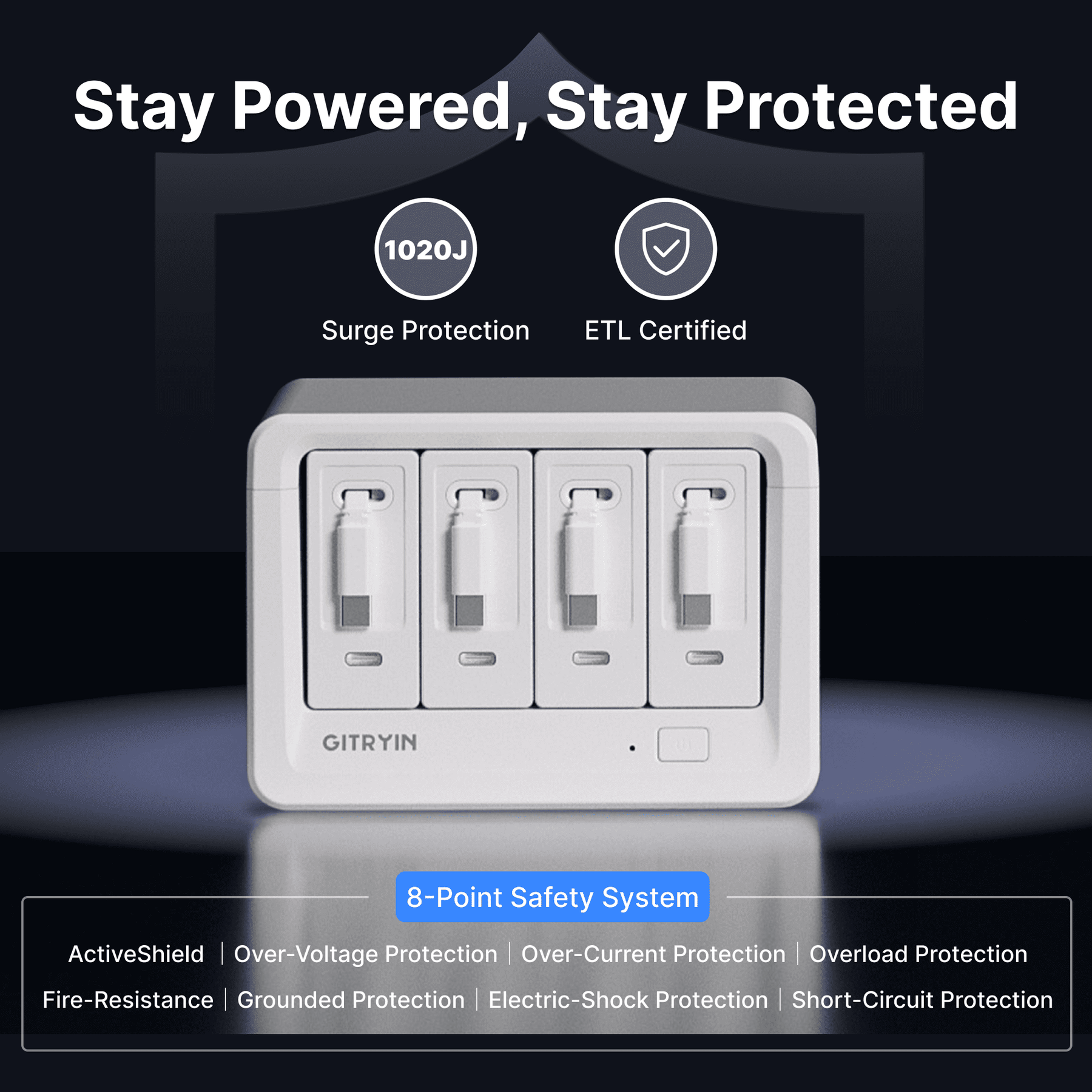 Gitryin Desktop Charging Station 12-in-1 (40W Combo)