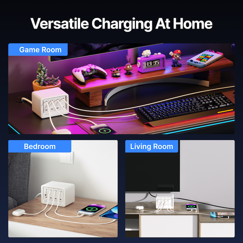 Gitryin Desktop Charging Station 12-in-1 (40W Combo)