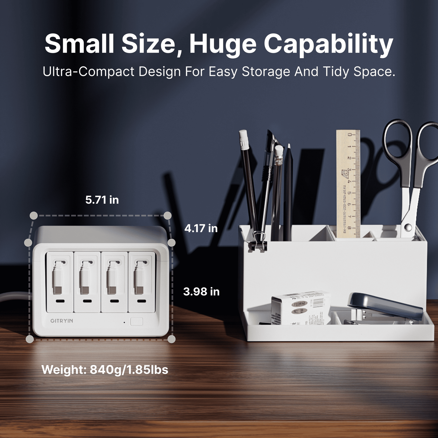 Gitryin Desktop Charging Station 12-in-1 (40W Combo)