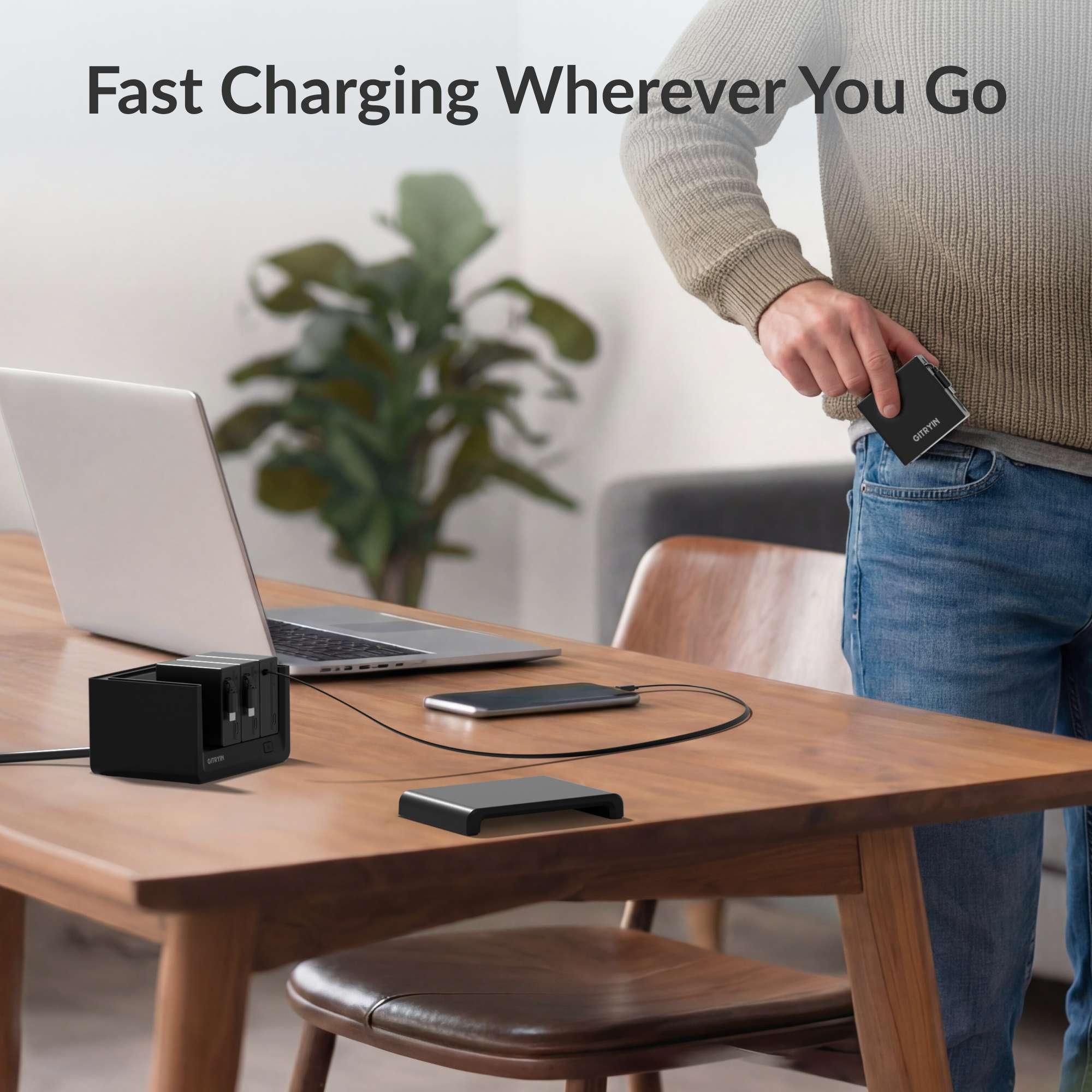 Gitryin Desktop Charging Station 12-in-1 (65W Combo) Features