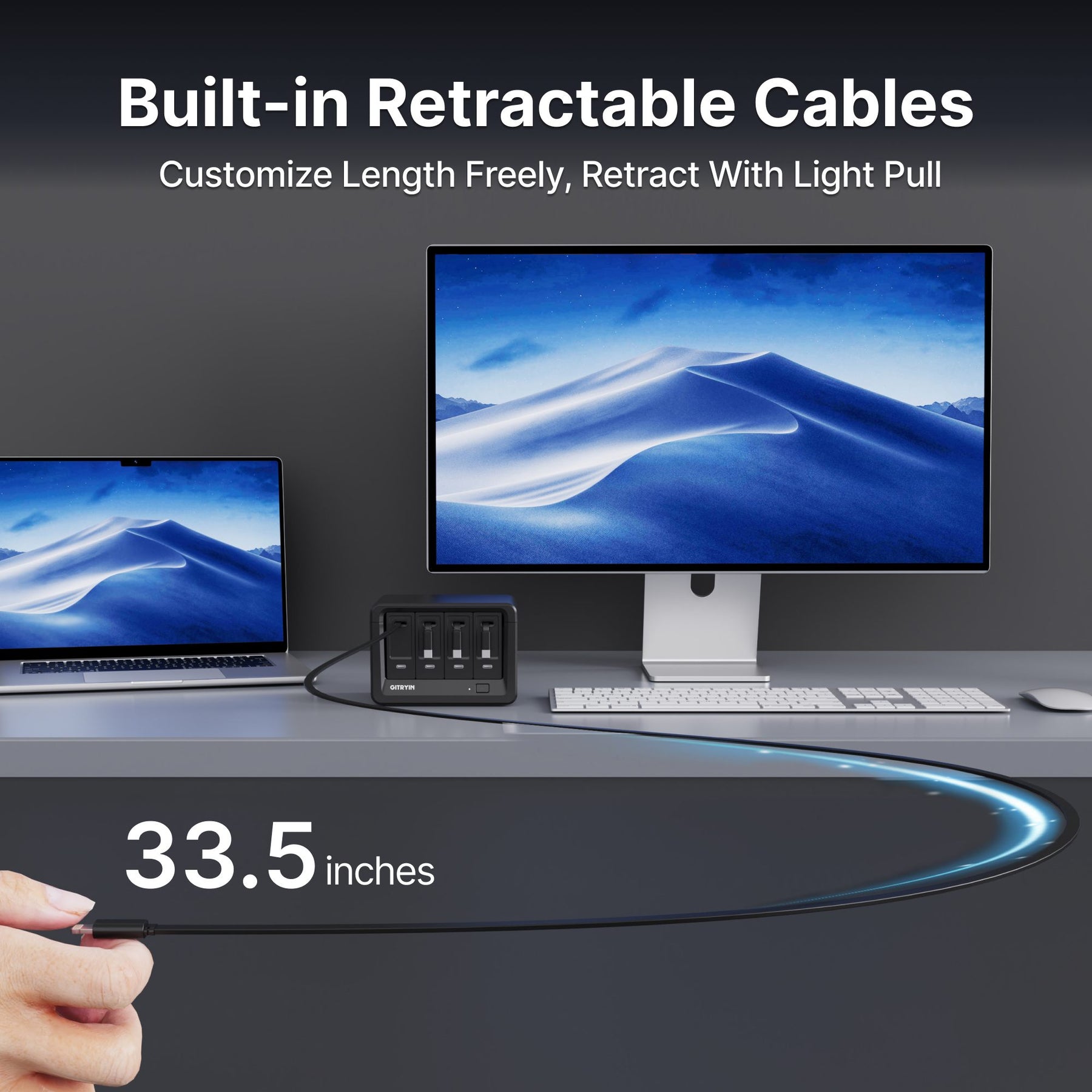 Gitryin Desktop Charging Station 12-in-1 (40W Combo)