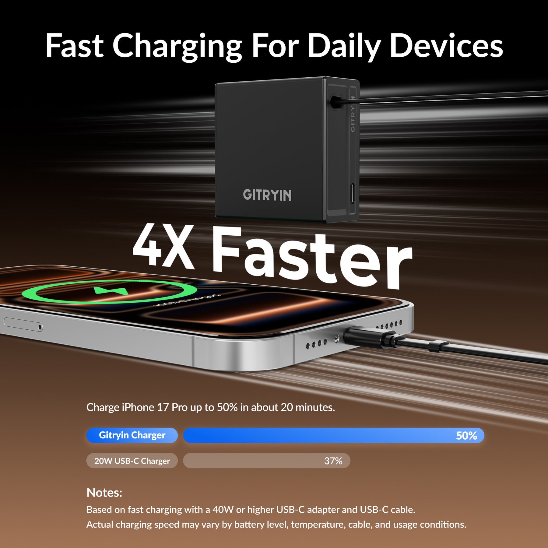 Gitryin ModDock 3 Tower Charging Station (65W Combo)