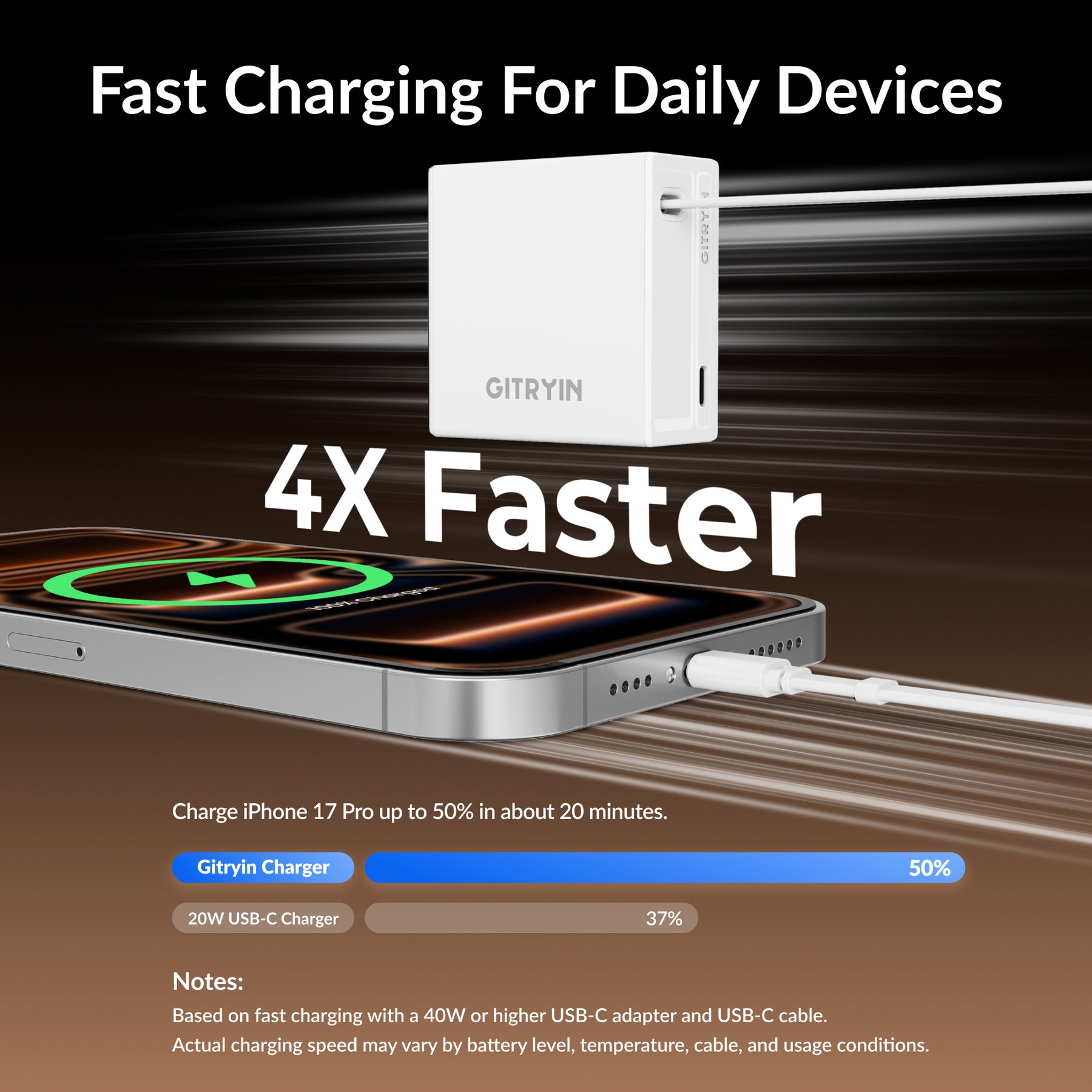 Gitryin ModDock 3 Tower Charging Station (65W Combo)