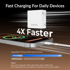 Gitryin ModDock 3 Tower Charging Station (65W Combo)