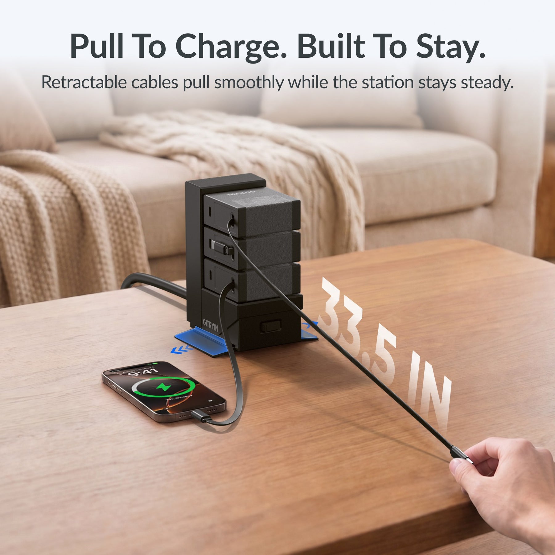 Gitryin ModDock 3 Tower Charging Station Stable