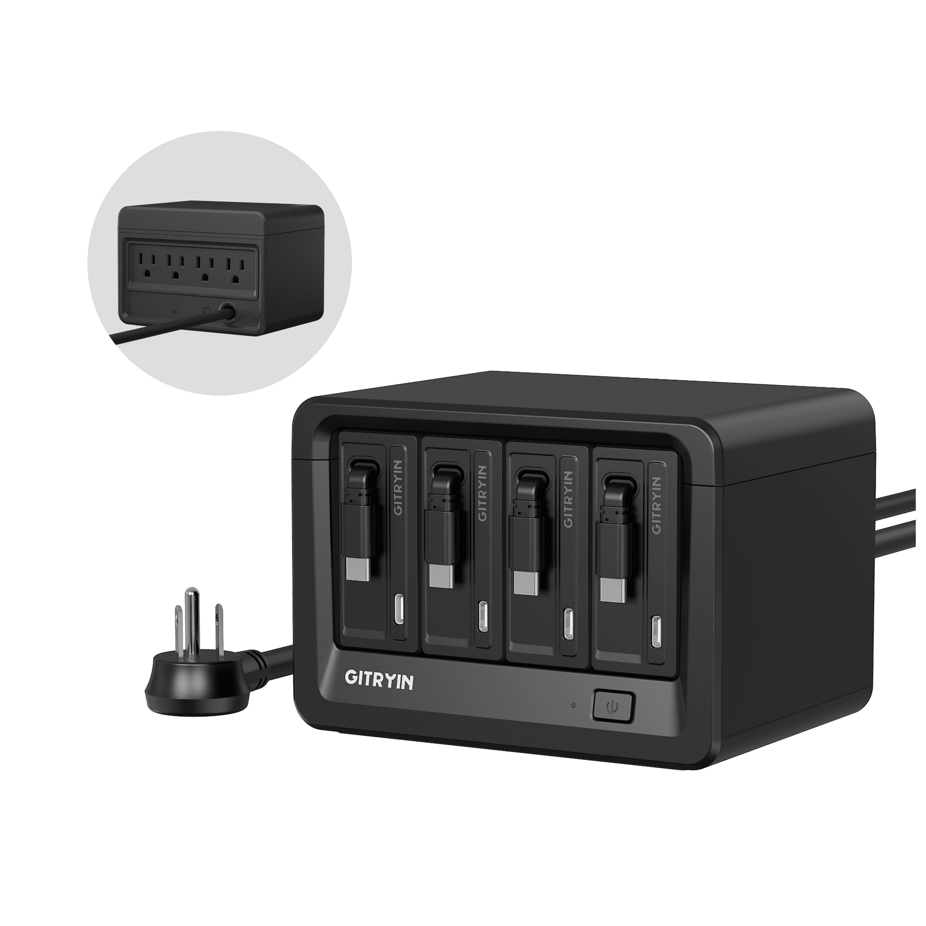 Gitryin Desktop Charging Station 12-in-1 (65W Combo) – Flash Deal