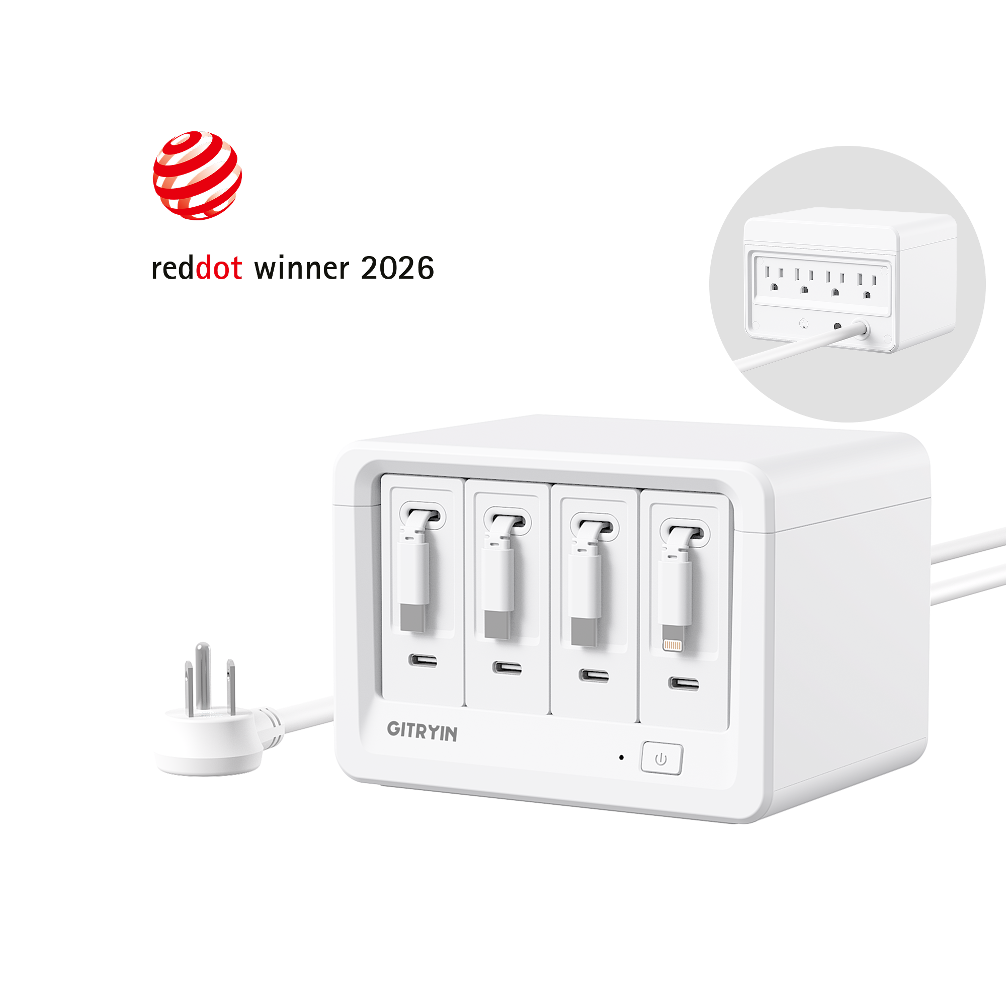 Gitryin Desktop Charging Station 12-in-1 (40W Combo) Gitryin Desktop Charging Station 12-in-1 (40W Combo)