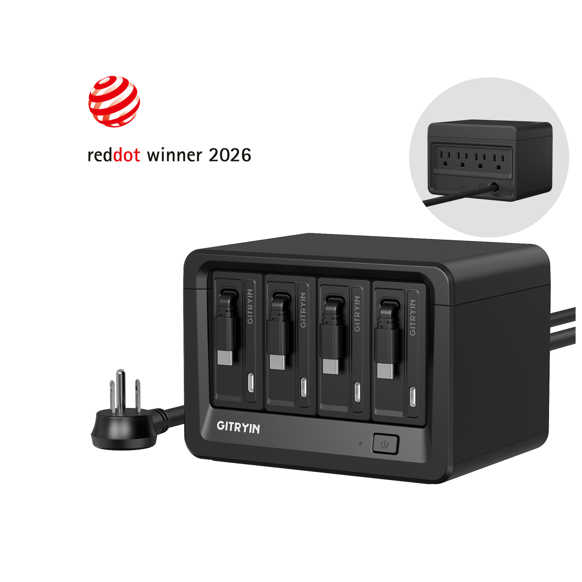Gitryin Desktop Charging Station 12-in-1 (65W Combo) | Gitryin