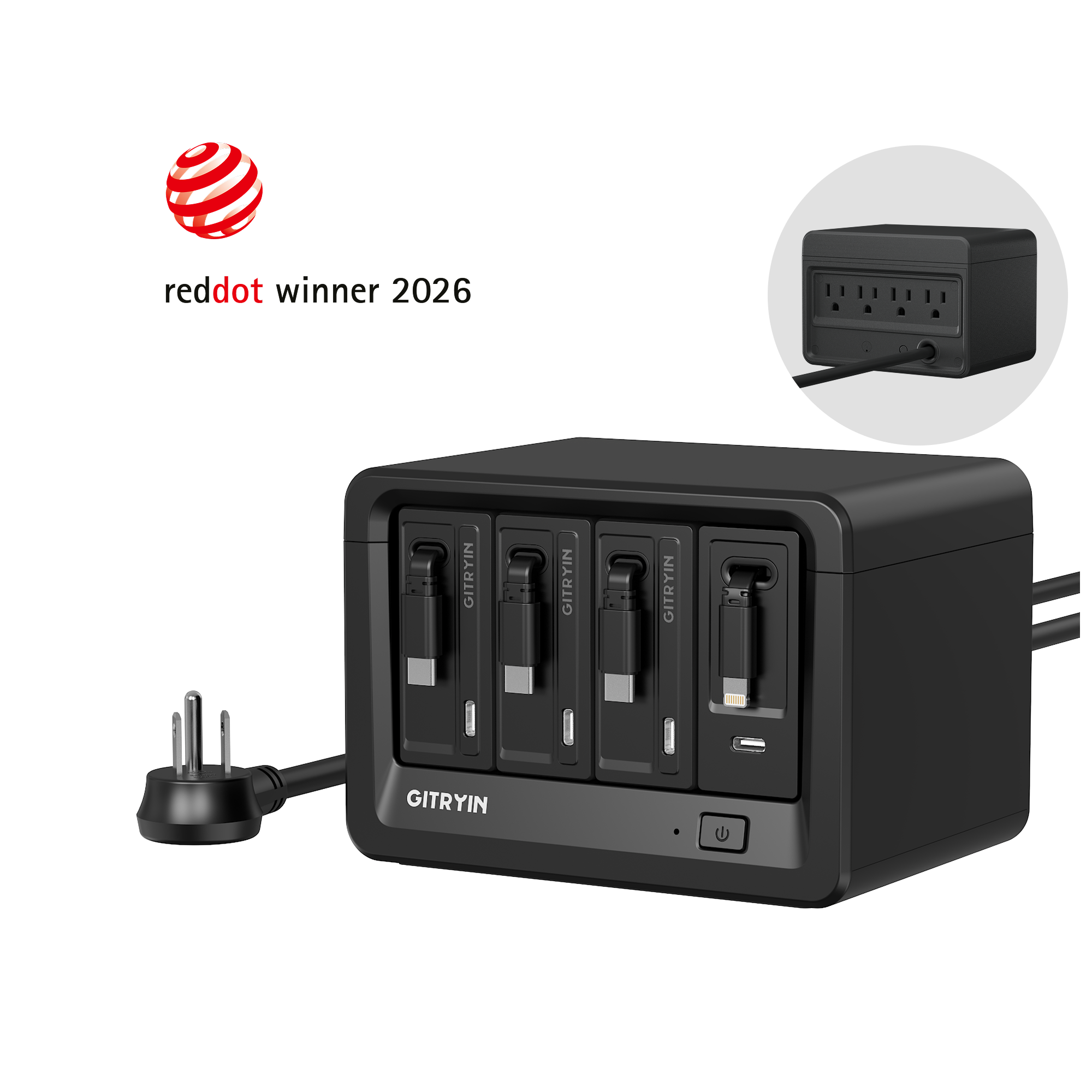 Gitryin Desktop Charging Station 12-in-1 (65W Combo) Features