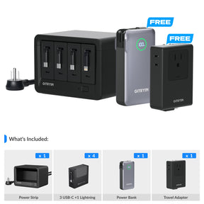 Gitryin Desktop Charging Station 12-in-1