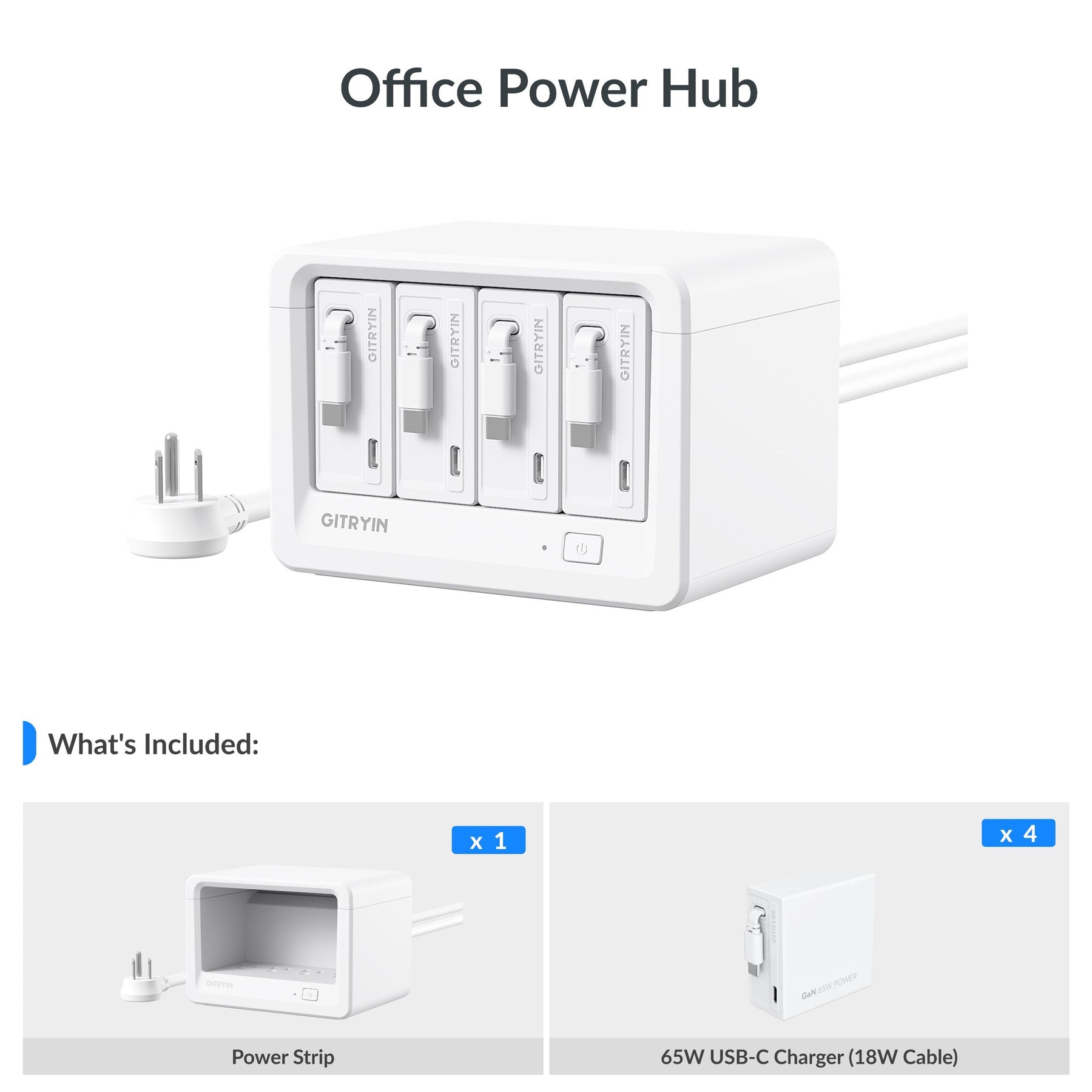 Gitryin Desktop Charging Station 12-in-1 (65W Combo) – Cyber Deal