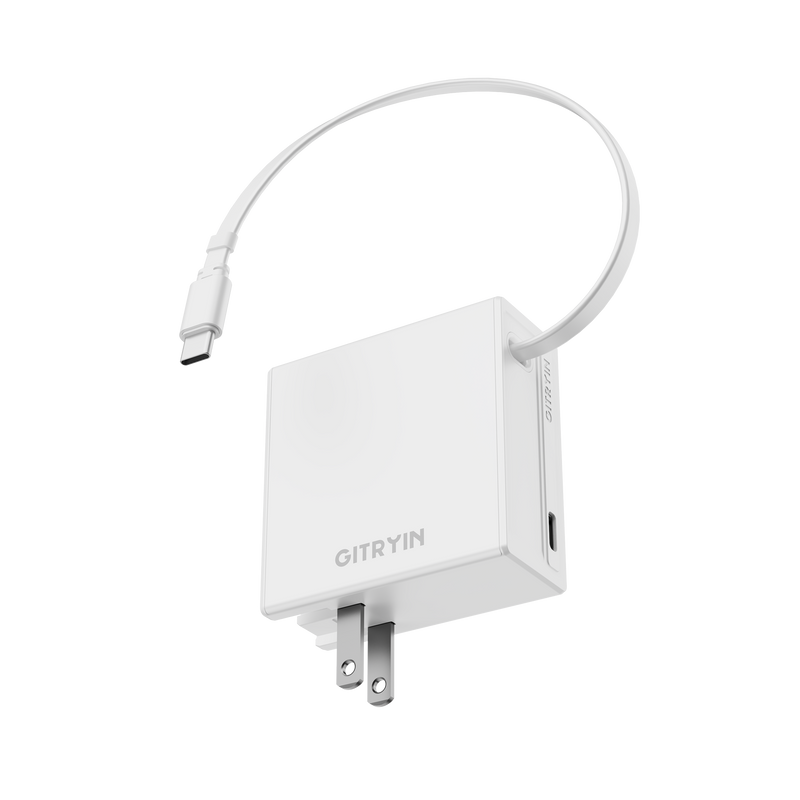 Gitryin Retractable 65W Fast Charger for 3C Devices