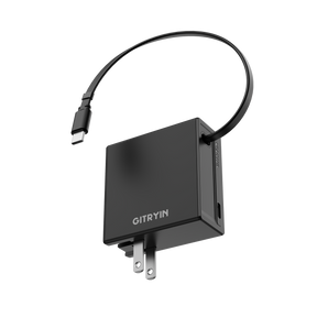 Gitryin Retractable 65W Fast Charger for 3C Devices