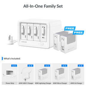 Gitryin Desktop Charging Station 12-in-1 (65W Combo)