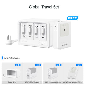 Gitryin Desktop Charging Station 12-in-1 (40W Combo)