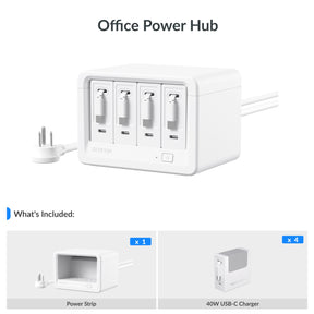 Gitryin Desktop Charging Station 12-in-1 (40W Combo)