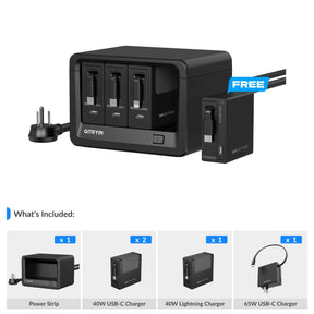 Gitryin Desktop Charging Station 12-in-1 (40W Combo)