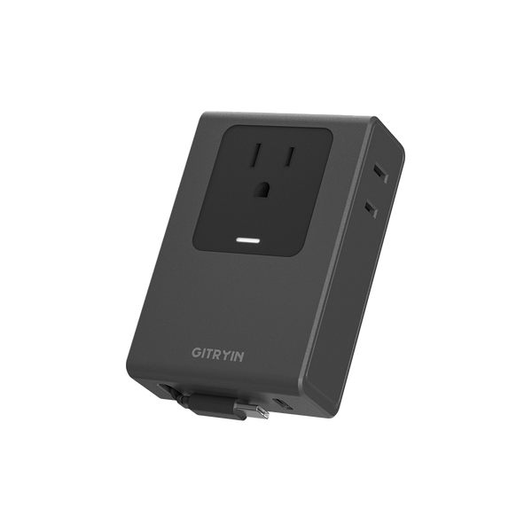 Gitryin Retractable Travel Adapter 5-in-1 Charger