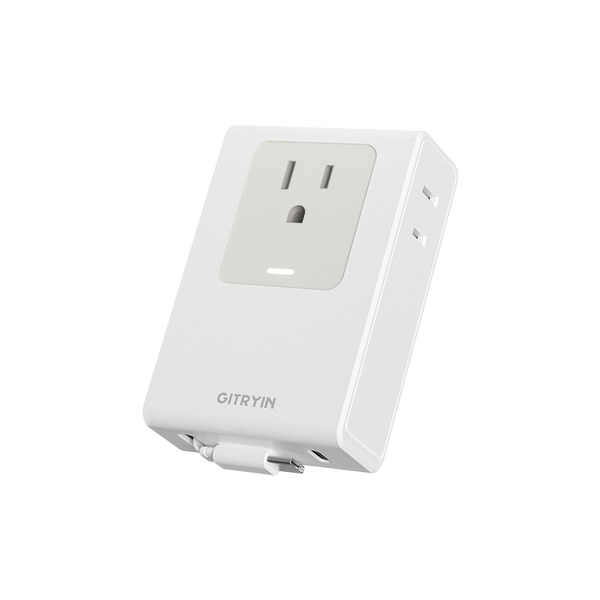 Gitryin Retractable Travel Adapter 5-in-1 Charger