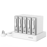 GITRYIN Modular Charging Station with Smart Cooling Fan White Features